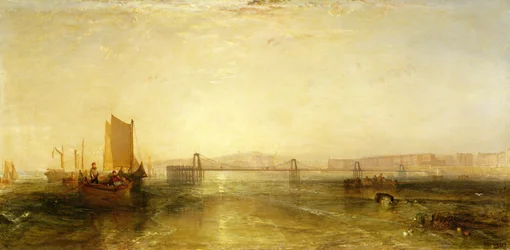 Brighton a tengertől, 1829 körül